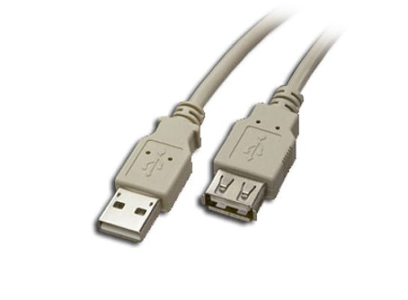 MP Cabo USB “A” Macho / USB “A” Fêmea 1,8mt Creme MP Cabo USB “A” Macho / USB “A” Fêmea 1,8mt Creme